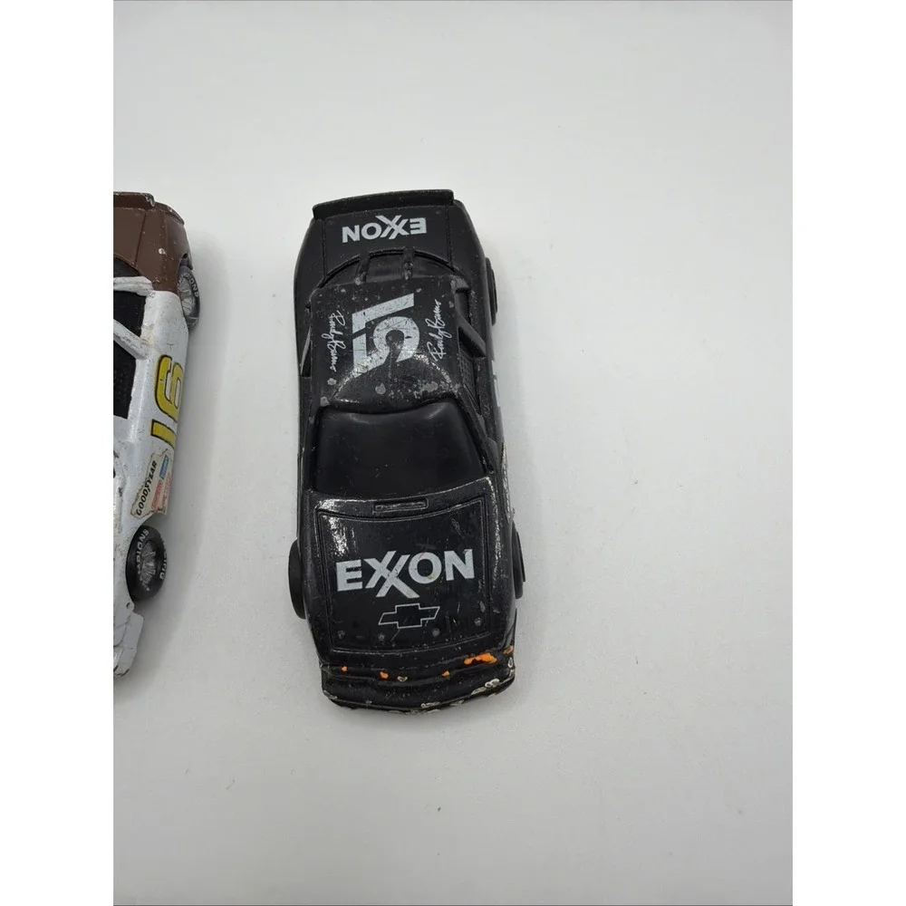 Vintage Diecast Toy Car Lot Kodak Exxon Stock Cars Mixed Vehicles
